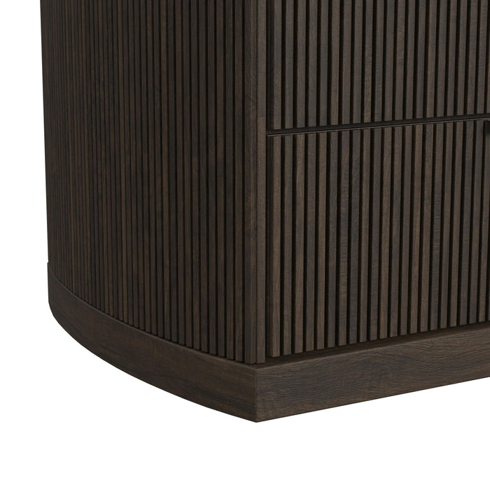 Sylvie 7-Drawer Dresser in Dark Brown - Vida Furniture (Laredo,TX)