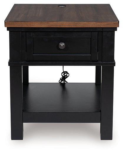 Wildenauer End Table - Vida Furniture (Laredo,TX)
