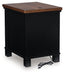 Wildenauer Chairside End Table - Vida Furniture (Laredo,TX)