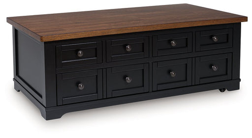 Wildenauer Lift-Top Coffee Table - Vida Furniture (Laredo,TX)