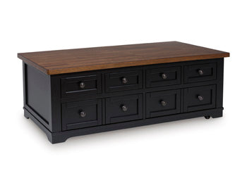 Wildenauer Lift-Top Coffee Table - Vida Furniture (Laredo,TX)
