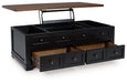 Wildenauer Lift-Top Coffee Table - Vida Furniture (Laredo,TX)