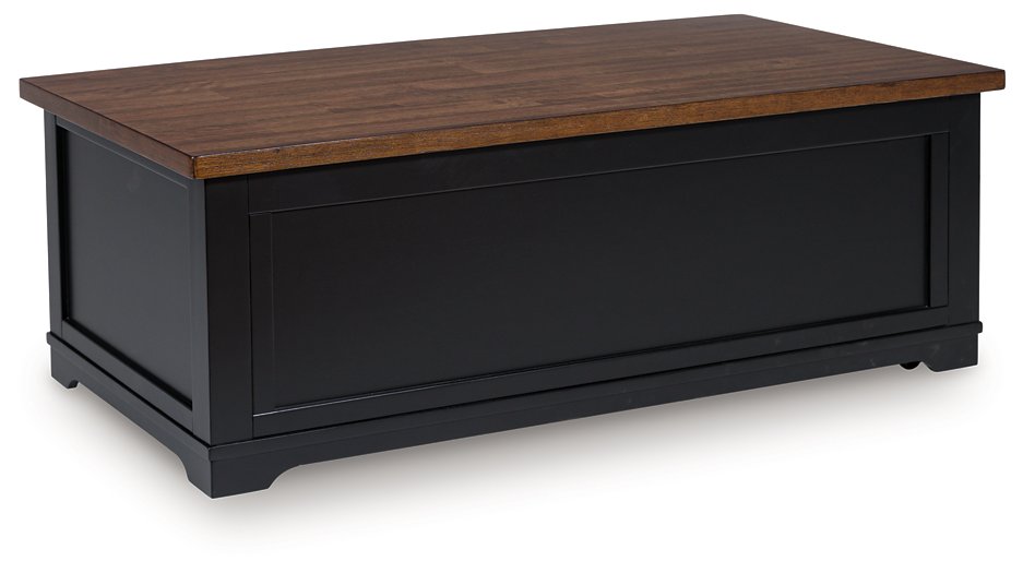 Wildenauer Lift-Top Coffee Table - Vida Furniture (Laredo,TX)