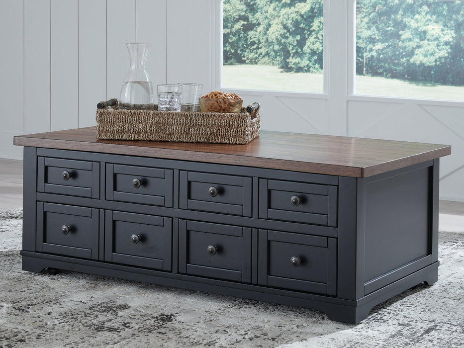Wildenauer Lift-Top Coffee Table - Vida Furniture (Laredo,TX)