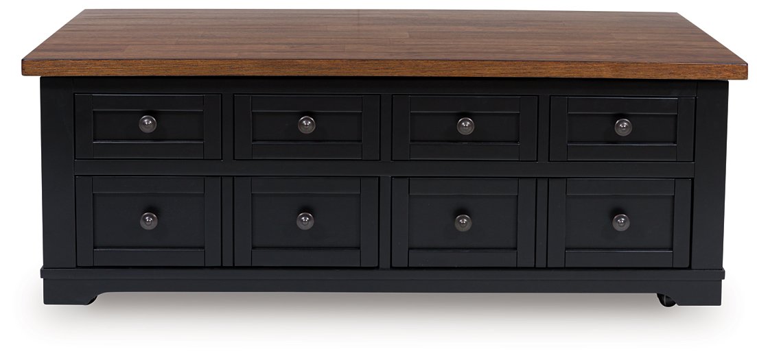Wildenauer Lift-Top Coffee Table - Vida Furniture (Laredo,TX)