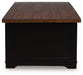 Wildenauer Lift-Top Coffee Table - Vida Furniture (Laredo,TX)