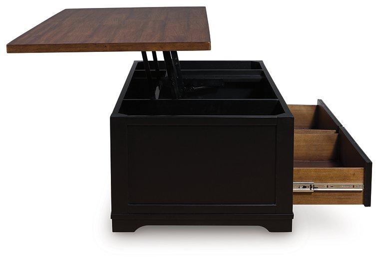 Wildenauer Lift-Top Coffee Table - Vida Furniture (Laredo,TX)