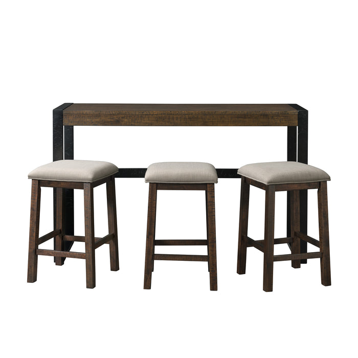 Caesar Occasional Bar Table Single Pack (Table + Three Stools)