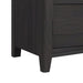 Tobias 5-Drawer Chest in Black - Vida Furniture (Laredo,TX)