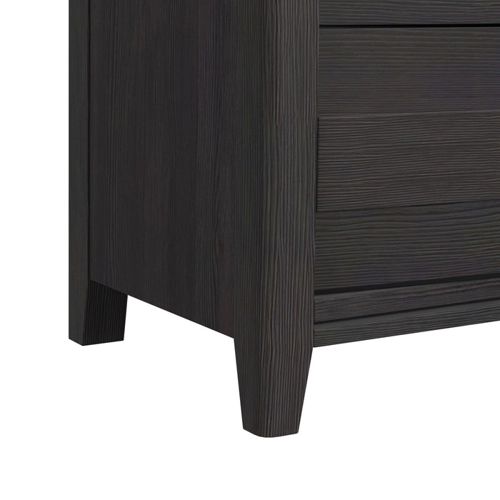 Tobias 6-Drawer Dresser in Black - Vida Furniture (Laredo,TX)