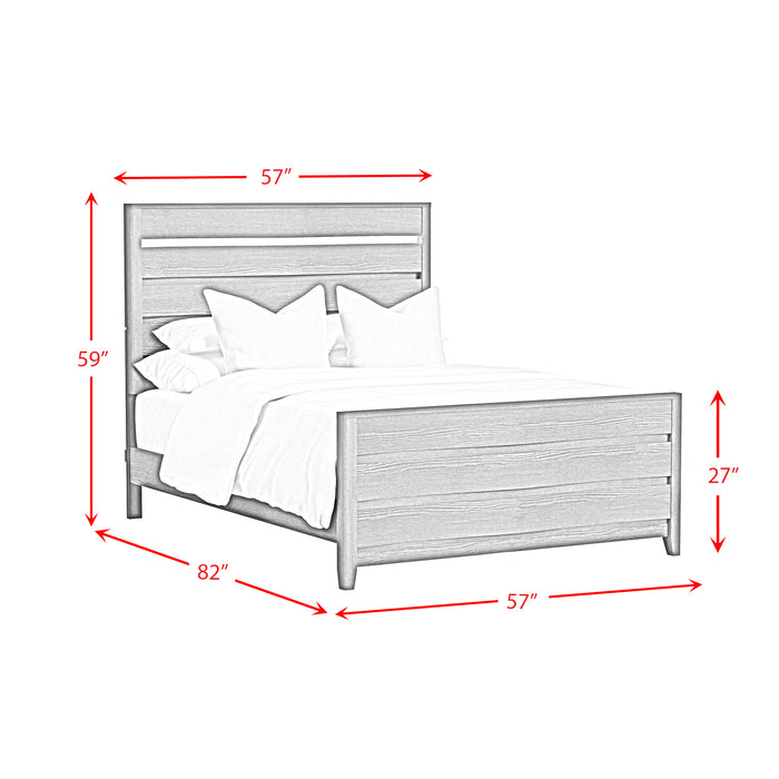 Tobias Bed with LED - Vida Furniture (Laredo,TX)