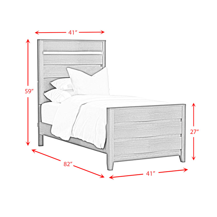 Tobias Bed with LED - Vida Furniture (Laredo,TX)