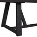 Transcend Standard Height Dining Set in Charcoal-Table and Four Chairs - Vida Furniture (Laredo,TX)
