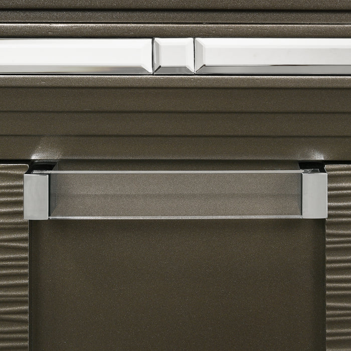 Twenty Nine Dressing Set w/LED & USB Plug - Vida Furniture (Laredo,TX)