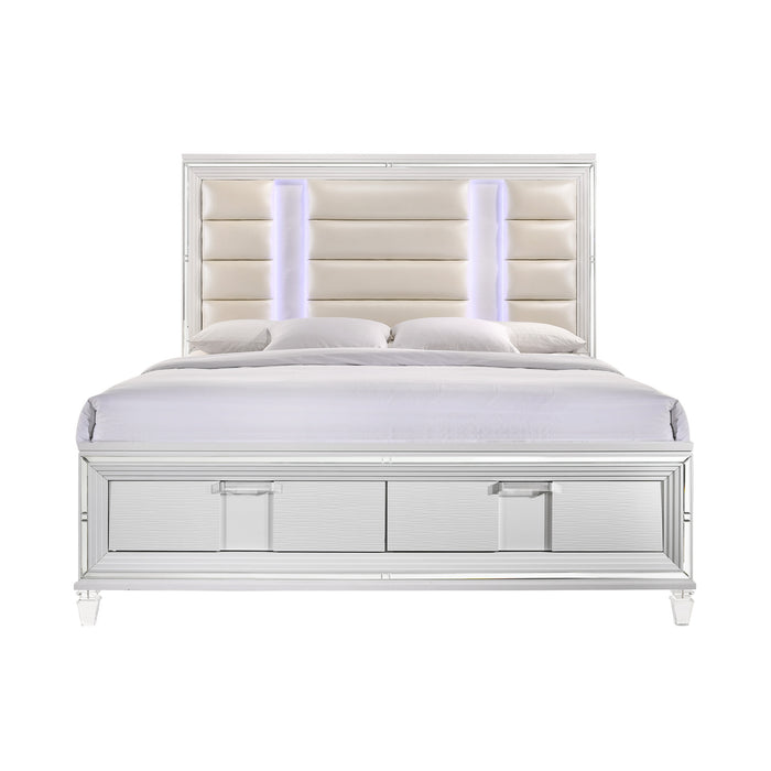 Twenty Nine Bed White - Vida Furniture (Laredo,TX)