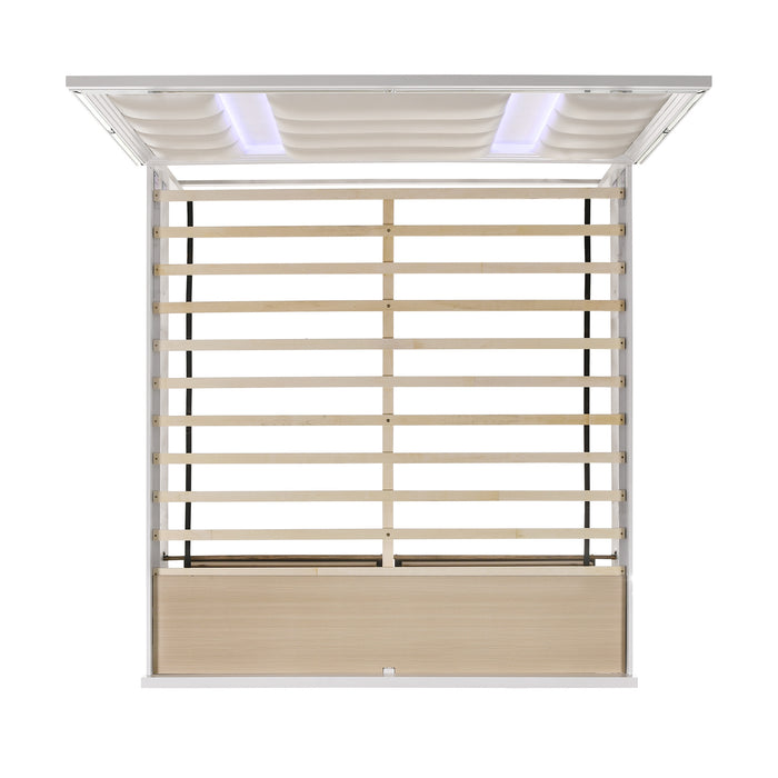 Twenty Nine Bed White - Vida Furniture (Laredo,TX)