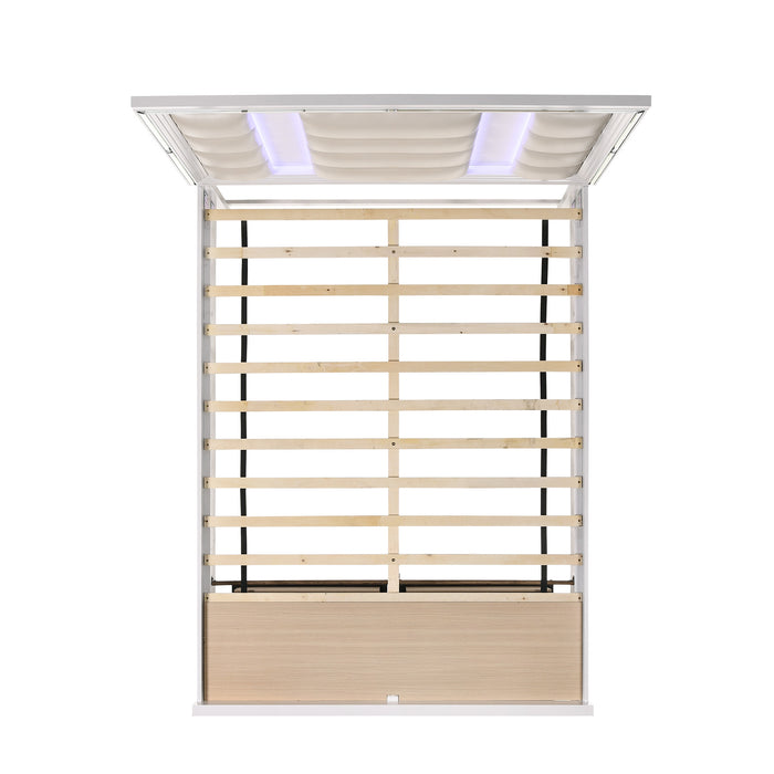 Twenty Nine Bed White - Vida Furniture (Laredo,TX)