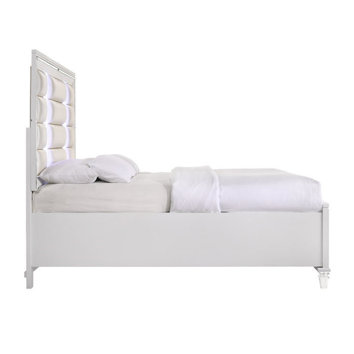 Twenty Nine Bed White - Vida Furniture (Laredo,TX)