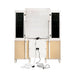Twenty Nine Dressing Set w/LED & USB Plug White - Vida Furniture (Laredo,TX)