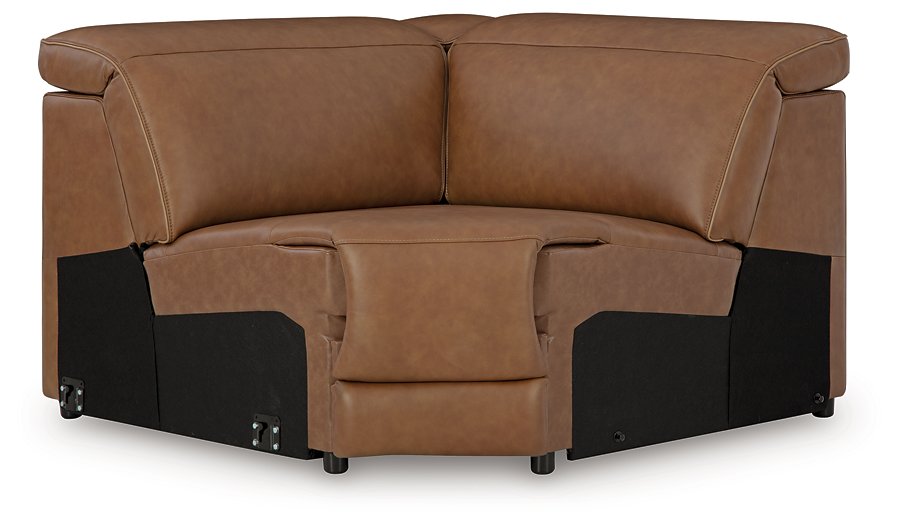Magic Man 5-Piece Power Reclining Sectional - Vida Furniture (Laredo,TX)