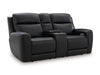 5Z-Relaxation Power Reclining Loveseat with Console - Vida Furniture (Laredo,TX)