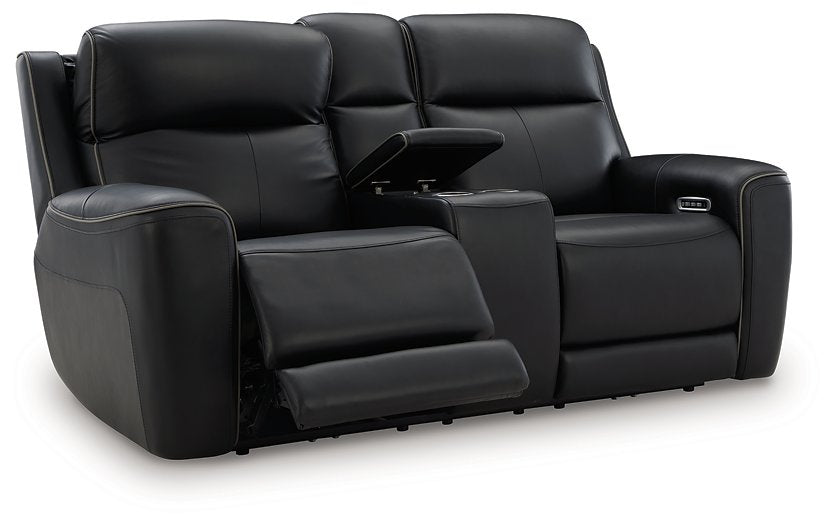 5Z-Relaxation Power Reclining Loveseat with Console - Vida Furniture (Laredo,TX)