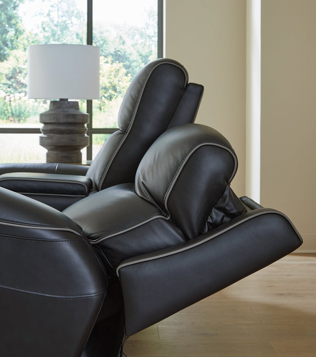 5Z-Relaxation Power Reclining Loveseat with Console - Vida Furniture (Laredo,TX)