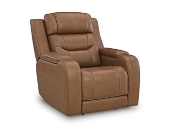 Knightington Power Recliner with Audio Seating - Vida Furniture (Laredo,TX)