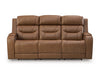 Knightington Power Reclining Sofa with Audio Seating - Vida Furniture (Laredo,TX)