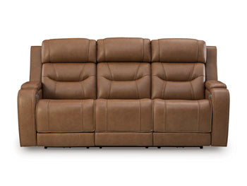 Knightington Power Reclining Sofa with Audio Seating - Vida Furniture (Laredo,TX)