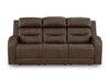 Knightington Power Reclining Sofa with Audio Seating - Vida Furniture (Laredo,TX)