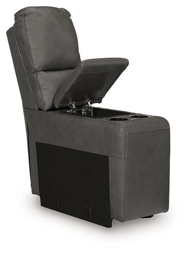 Bleckley Power Reclining Sectional - Vida Furniture (Laredo,TX)