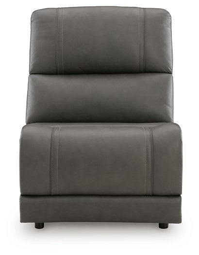 5Z - Pittson Power Sectional Reclining Sofa - Vida Furniture (Laredo,TX)
