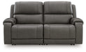 5Z - Pittson Power Reclining Sectional Loveseat - Vida Furniture (Laredo,TX)