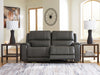 5Z - Pittson Power Reclining Sectional Loveseat - Vida Furniture (Laredo,TX)