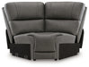 5Z - Pittson Power Reclining Sectional - Vida Furniture (Laredo,TX)