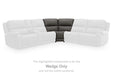 5Z - Pittson Power Reclining Sectional - Vida Furniture (Laredo,TX)