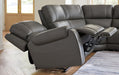 5Z - Pittson Power Reclining Sectional - Vida Furniture (Laredo,TX)