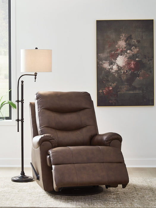 Flynwood Swivel Glider Recliner - Vida Furniture (Laredo,TX)