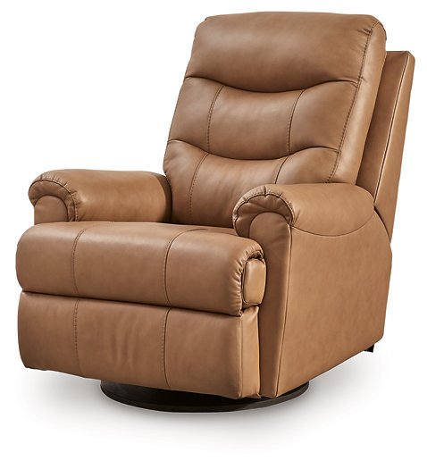 Flynwood Swivel Glider Recliner - Vida Furniture (Laredo,TX)