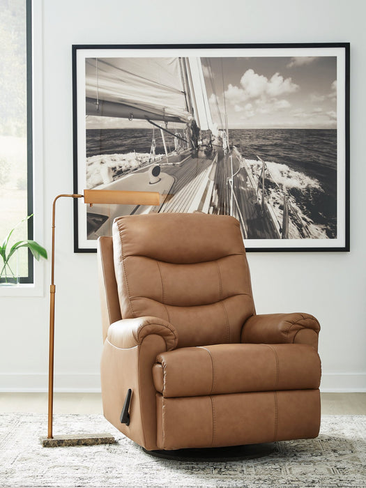Flynwood Swivel Glider Recliner - Vida Furniture (Laredo,TX)
