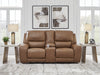 DeepWakes Power Reclining Loveseat with Console - Vida Furniture (Laredo,TX)