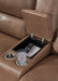 DeepWakes Power Reclining Loveseat with Console - Vida Furniture (Laredo,TX)