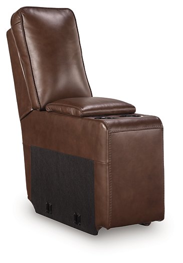 DeepWakes Power Reclining Sectional with Chaise - Vida Furniture (Laredo,TX)