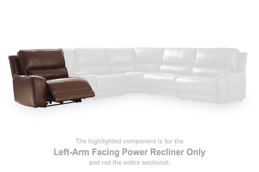 DeepWakes Power Reclining Sectional - Vida Furniture (Laredo,TX)