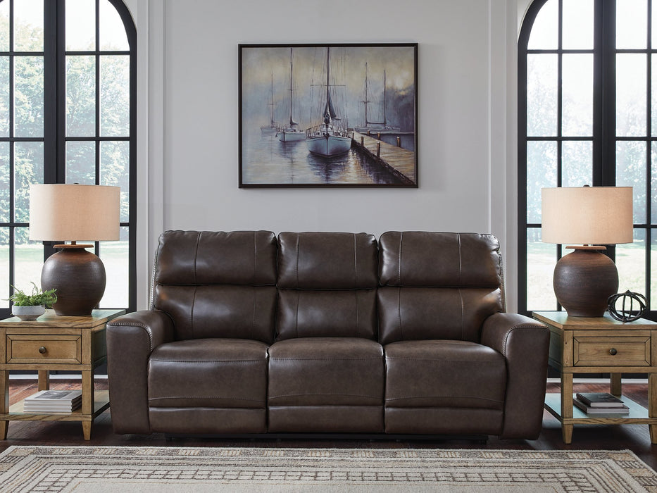 Crossplex Power Reclining Sofa - Vida Furniture (Laredo,TX)