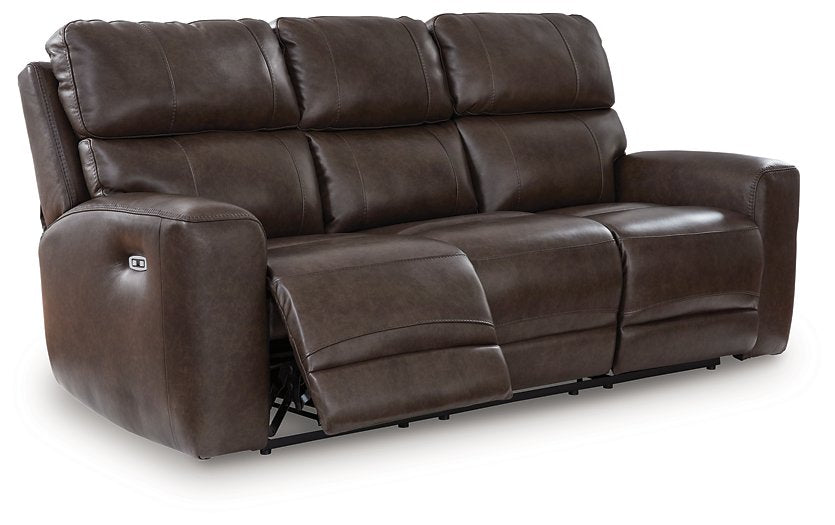 Crossplex Power Reclining Sofa - Vida Furniture (Laredo,TX)