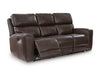 Crossplex Power Reclining Sofa - Vida Furniture (Laredo,TX)
