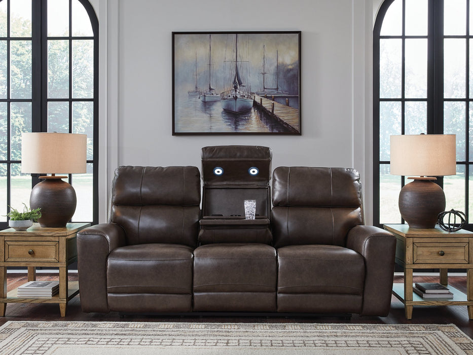 Crossplex Power Reclining Sofa - Vida Furniture (Laredo,TX)