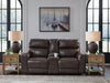 Crossplex Power Reclining Loveseat with Console - Vida Furniture (Laredo,TX)